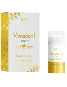 INTT - POWERFUL INTIMATE STIMULANT HONEY LIQUID VIBRATOR GEL 15 ML 2