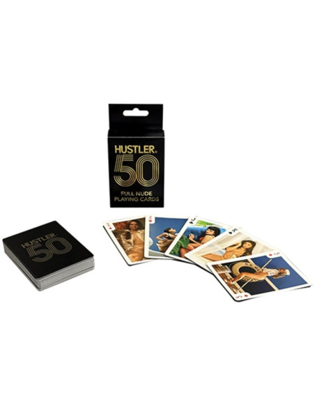 KHEPER GAMES - HUSTLER 50 visiškai nuogų žaidimo kortų