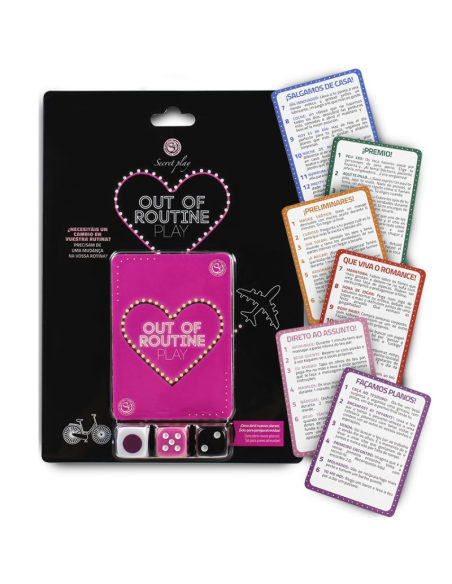 SECRETPLAY - GAME CHANGE YOUR ROUTINE OUT OF ROUTINE VERSION (ES-EN)