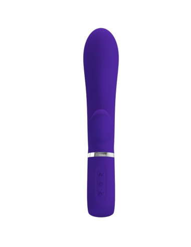 PRETTY LOVE - THOMAS daugiafunkcis G-SPOT vibratorius violetinis