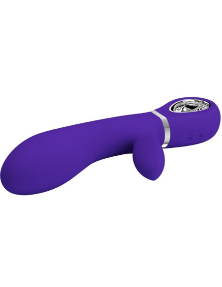 PRETTY LOVE - THOMAS daugiafunkcis G-SPOT vibratorius violetinis
