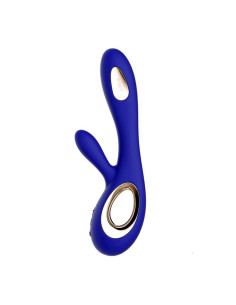 LELO - SORAYA WAVE VIBRATORIUS TRIUŠIO VIDURNAKČIO MĖLYNAS 2