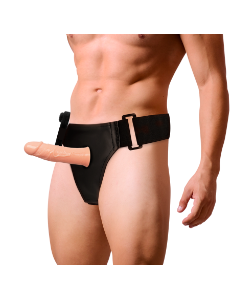 HARNESS ATTRACTION - GREGORY HOLLOW RNES WITH VIBRATOR 16.5 CM -O- 4.3 CM