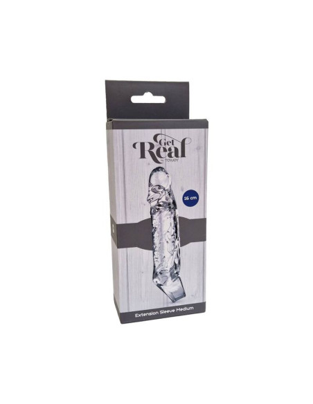 GET REAL - EXTENSION SLEEVE MEDIUM TRANSPARENT
