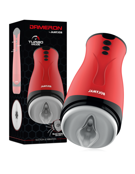 JAMYJOB - DAMERON SIURBIMO IR VIBRAVIMO MASTURBATORIUS