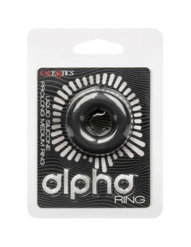 CALEXOTICS - ALPHA PROLONG MEDIUM RING BLACK