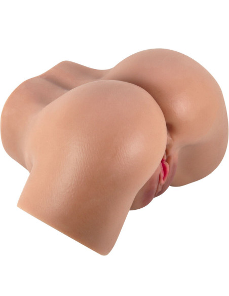 CRAZY BULL - HAILEY VIBRATOR BUTT WITH REALISTIC VAGINA AND ANUS CONTROL REMOTO