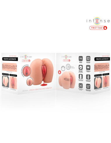 INTENSE FIRST TIME - ARIANA VIRGIN VIBRATOR MASTURBATOR WITH BLEEDING