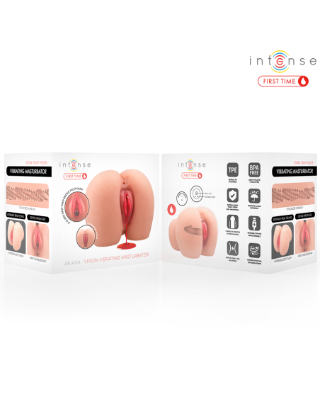 INTENSE PIRMAS KARTAS – ARIANA VIRGIN VIBRATOR MASTURBATOR SU KRAUJAVIMU