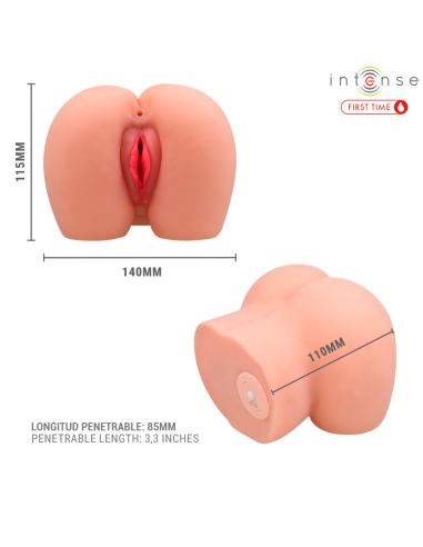INTENSE PIRMAS KARTAS – ARIANA VIRGIN VIBRATOR MASTURBATOR SU KRAUJAVIMU
