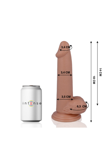 MR INTENSE - 10 REALISTINIŲ PADAŽŲ 18 CM - O - 3,4 CM