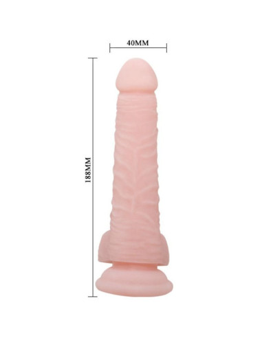 BAILE - YPATINGAI REALISTIŠKAS NATŪRALUS DILDO 18,8 CM