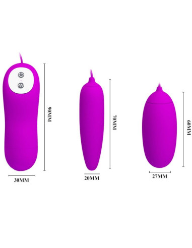 PRETTY LOVE - IRMA DOUBLE VIBRATING EGG