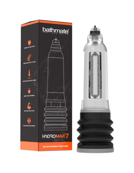 BATHMATE - HYDROMAX 7 TRANSPARENT PENIS INCREASE PUMP
