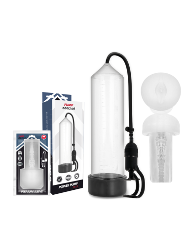 PUMP ADDICTED - RX5 TRANSPARENT WITH MASTURBATOR