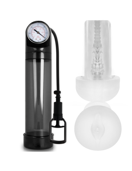 PUMP ADDICTED - RX9 BLACK WITH MASTURBATOR