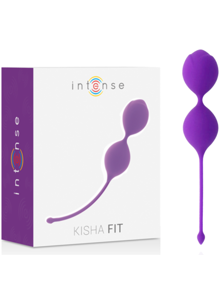 INTENSE - KISHA FIT SILIKONINIS KEGELIO STIPRINTUVAS ALYVINĖS SPALVOS