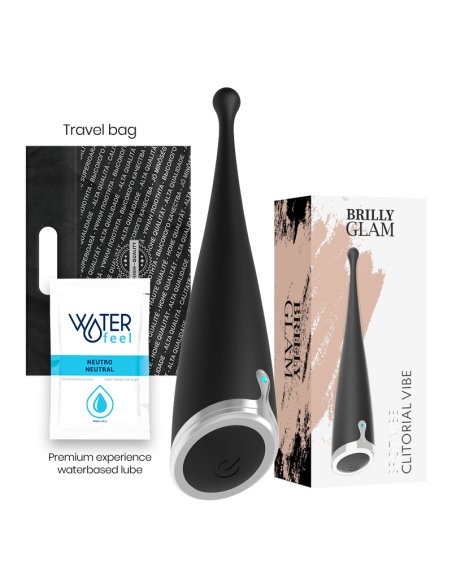 BRILLY GLAM - SPOT VIBE CLITORIAL BLACK