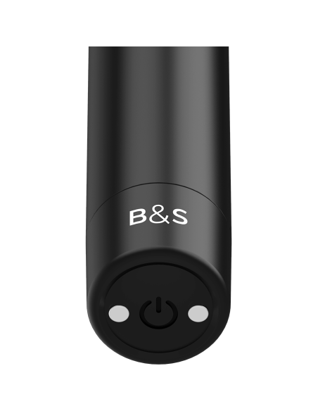 BLACKandSILVER - KERNEX 2 BLACK VIBRATING MAGNETIC BULLET