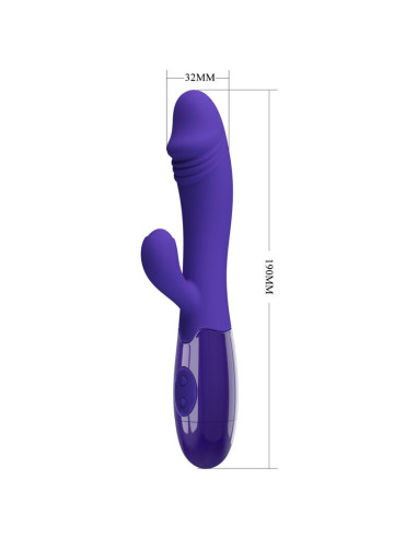 PRETTY LOVE - SNAPPY YOUTH VIBRATOR and G-SPOT STIMULATOR VIOLET
