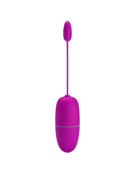 PRETTY LOVE – VIBRUOJAMAS KIAUŠINIS NIMFAI, VALDOMAS PROGRAMĖLE, VIOLETINIS