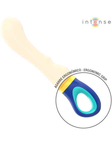 INTENSE - SHAGGY G-SPOT VIBRATOR YELLOW