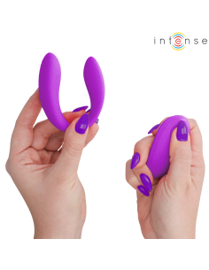 INTENSE - NORA VIBRATING CLAMP STIMULATOR PURPLE 2