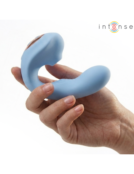 INTENSE - GINA MULTIFUNCTION CLITORAL STIMULATOR BLUE
