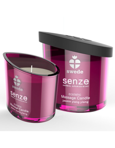 SWEDE - SENZE EKSTATINIS MASAŽINIS ŽVAKĖ - JAZMINAS, YLANG YLANG