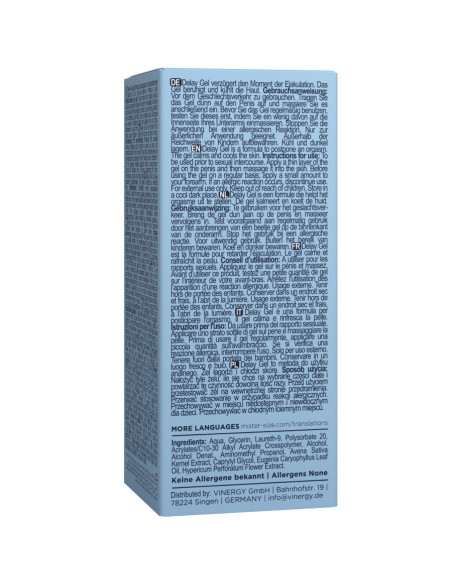 MISTER SIZE - DELAY GEL 50 ML