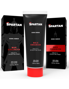 SPARTAN - POROMS GELINIS VYRIŠKUMO IR JAUTRUMO SKIRTUVAS 100 VEGANIŠKAS KREMAS