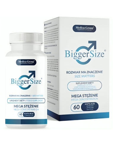 MEDICA GROUP - BIGGER SIZE PENIS ENLARGEMENT 60 CAPSULES