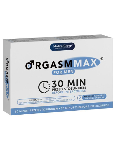 MEDICA GROUP - ORGASM MAX FOR MEN 2 CAPSULES