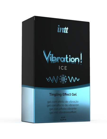 INTT - GALINGAS INTIMŪS ERTMOS STIMULIATORIUS VIBRATORIUS GELIS SU O EFEKTU 15 ML