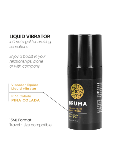 BRUMA - SKYSTAS VIBRATORIUS ULTRA SLYDIMAS PINA COLADA 15 ML