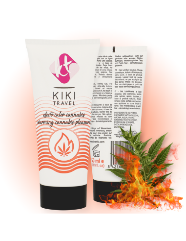KIKÍ TRAVEL - CANNABIS HOT EFFECT LUBRICANT 50 ML