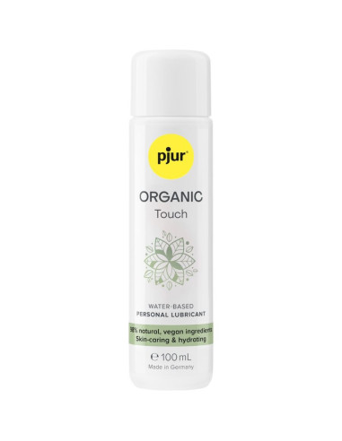 PJUR - ORGANIC TOUCH DRĖKINAMASIS VEGANIŠKAS LUBRIKANTAS 100 ML