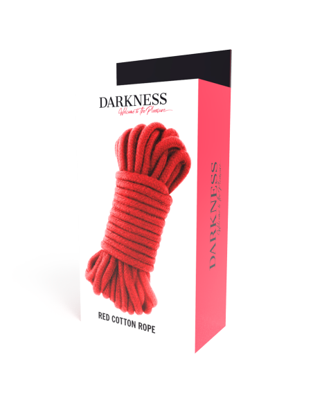 DARKNESS - japoniška virvė 5 m raudona