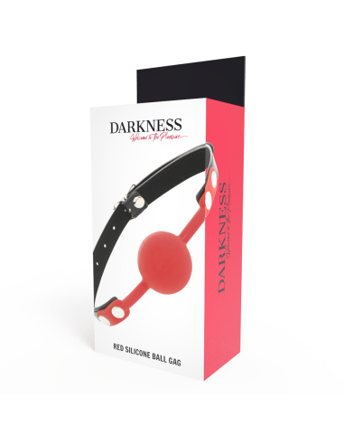 DARKNESS - RAUDONAS SILIKONINIS KAMŠTELIS