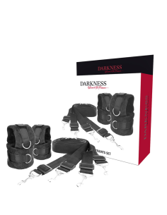 DARKNESS - lovos raištelių rinkinys
