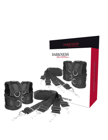 DARKNESS - lovos raištelių rinkinys