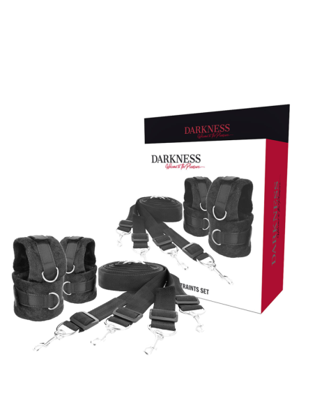 DARKNESS - lovos raištelių rinkinys