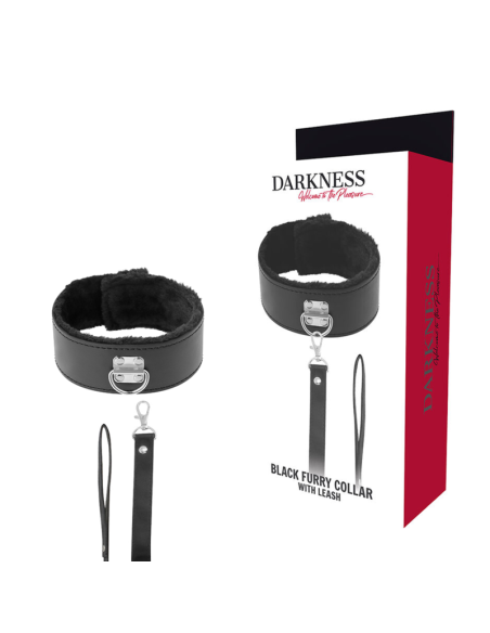 DARKNESS - pamušalu puoštas vėrinys su titano grandine