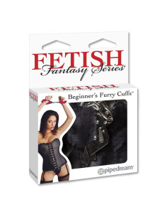 FETISH FANTASY SERIES - FURRY CUFFS BLACK 2