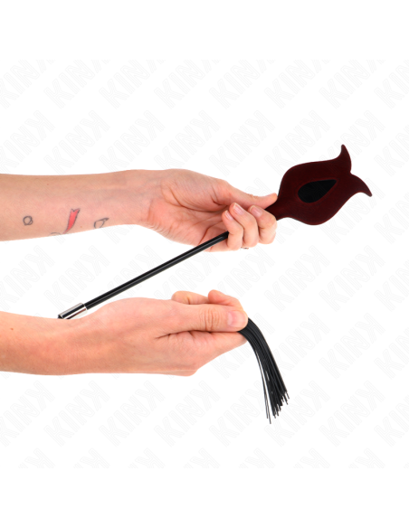 KINK - ROSE SHAPE SILICONE TASSEL WHIP 45 CM