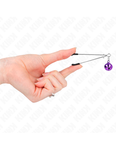 KINK - PLONI SPENELIŲ LAIKIKLIAI, VIOLETINIAI, 7 CM