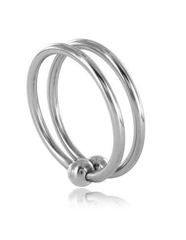 METAL HARD - DVIGUBAS PLIENINIS ŽIEDAS 30 MM