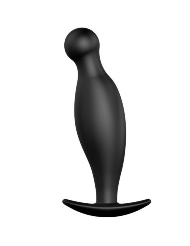 PRETTY LOVE – silikoninis analinis kaištis 11,7 cm, juodas