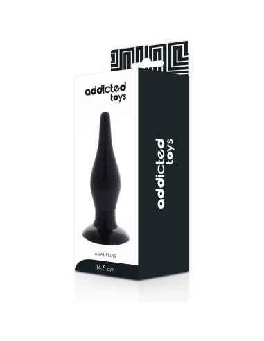 ADDICTED TOYS - ANALINIS KAIŠTIS 14,5 CM JUODAS