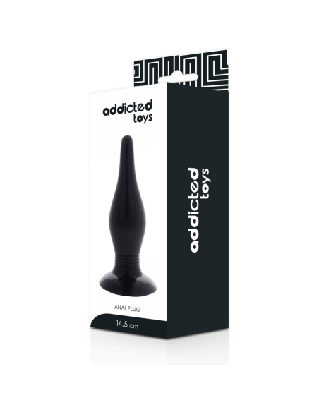 ADDICTED TOYS - ANAL PLUG 14.5 CM BLACK